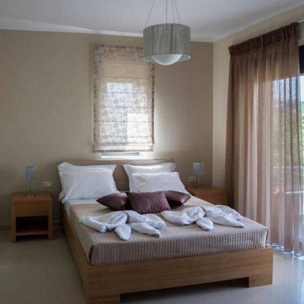 Almyrida Kreta, Almyrida: Stilvolle Villa mit Pool und weitem Ausblick zu verkaufen Haus kaufen